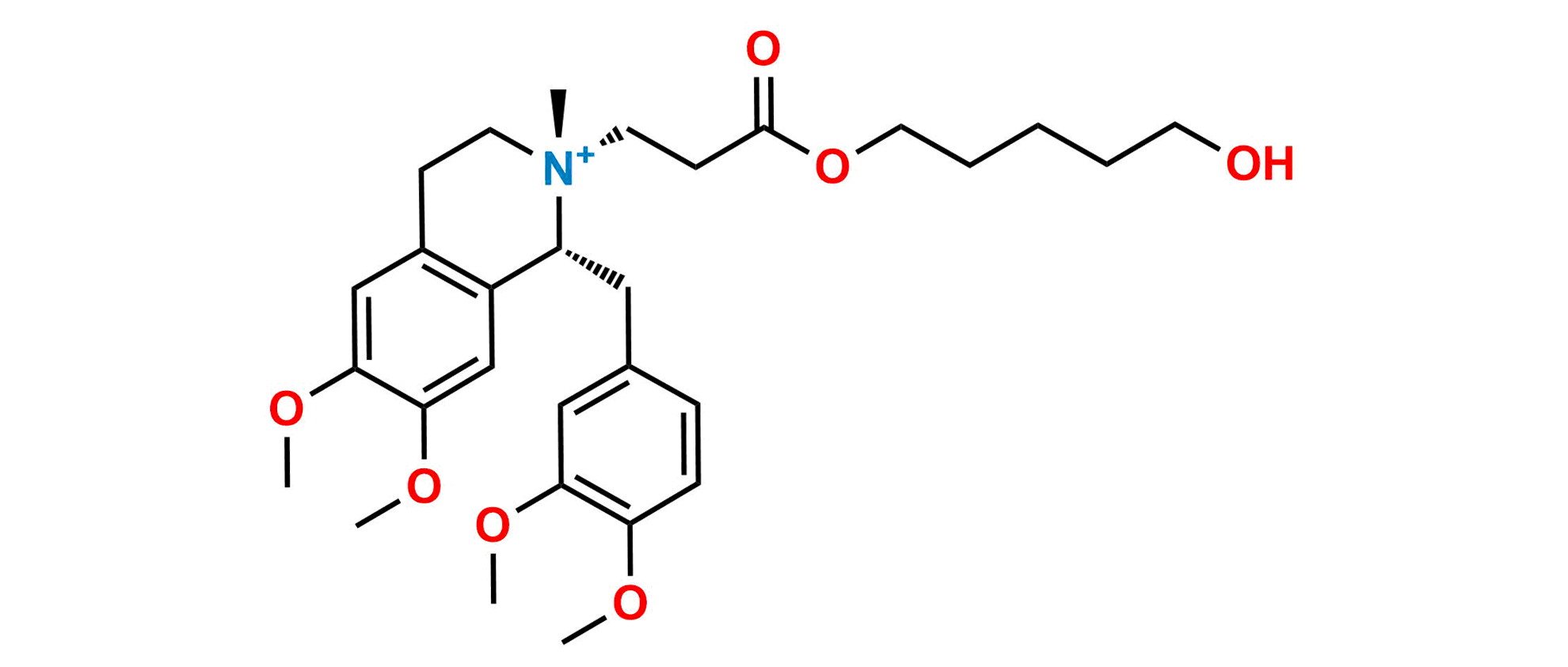 Atracurium Impurity D2 (cis-Quaternary Alcohol)